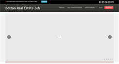 Desktop Screenshot of bostonrealestatejob.com